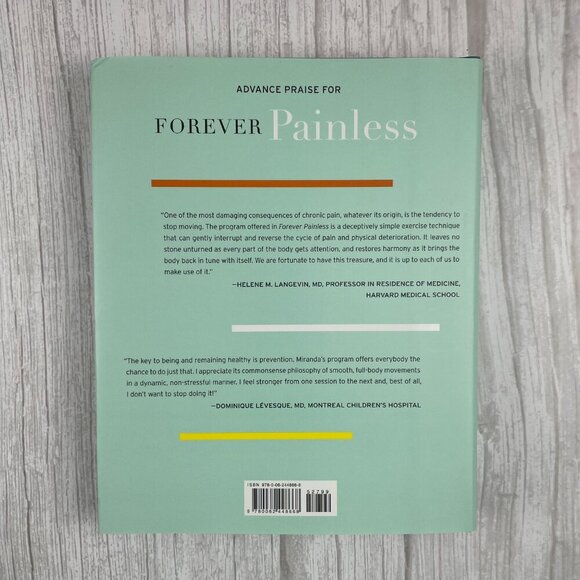 ๐ 3/$25 Forever Painless by Miranda Esmonde-White | Hardcover - Picture 2 of 5